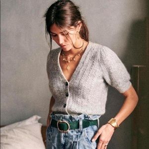 Sezane PERRINE JUMPER in color: Gray size XS